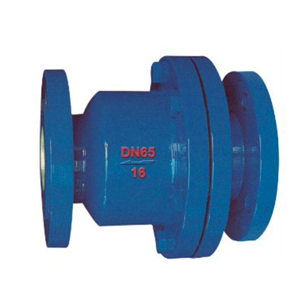 Damping ball check valve
